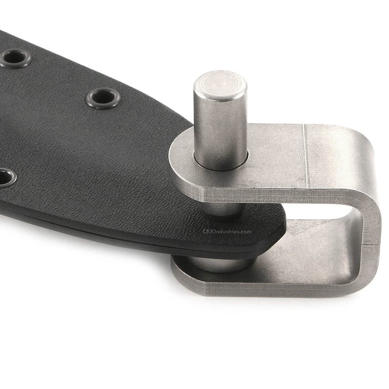 HolsterSmith Eyelet Setting Tool & (10) Eyelet Combo - (1) [#8 Eyelet Setting Tool (1/4 in.)] + (10) [#8-9 Black Eyelets (1/4 in.)] - for KYDEX Holster Making, Sewing, Canvas, Tent Making - Image 5